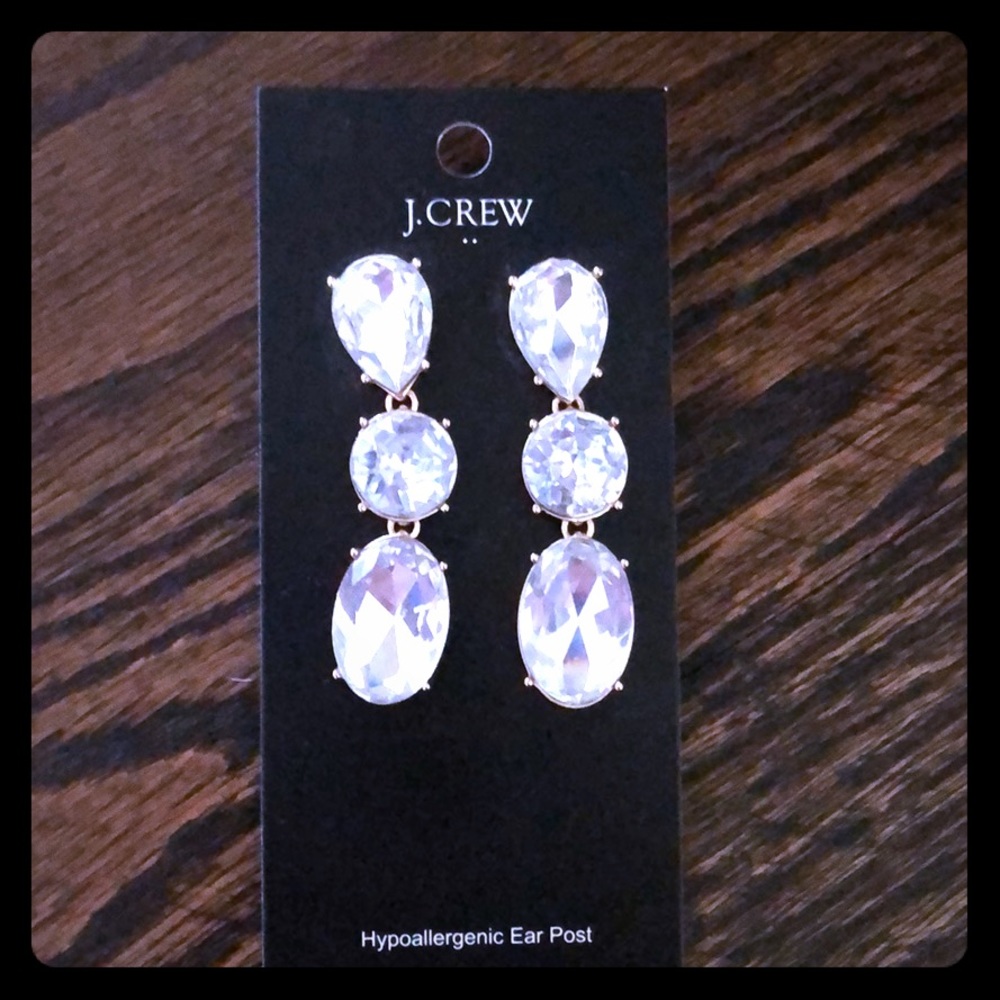 J Crew drop earrings